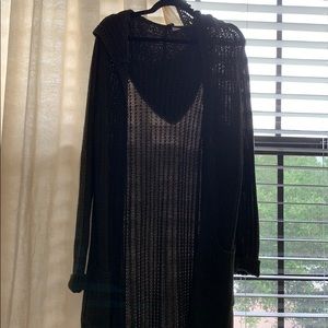 H&M Olive Long Cardigan